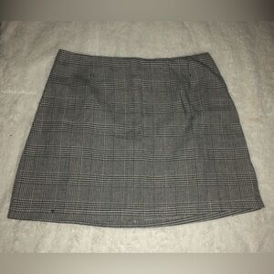 Plaid Miniskirt